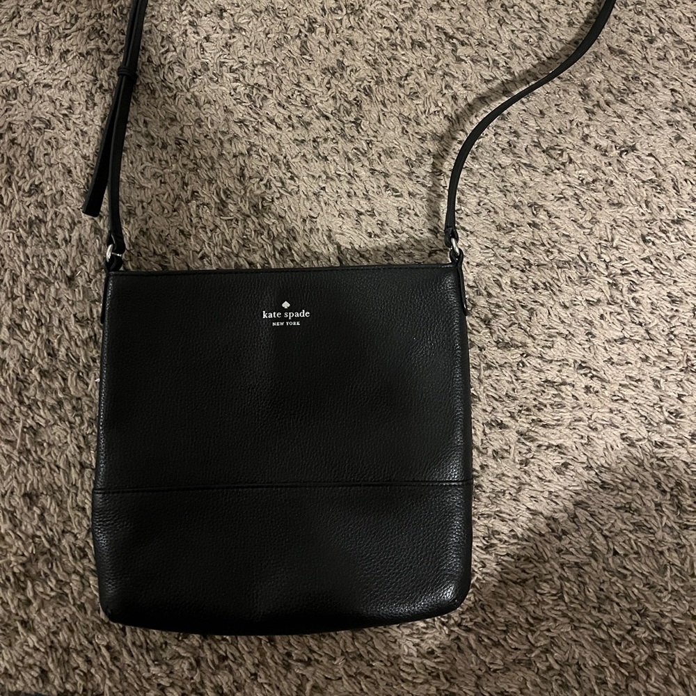 Black kate spade cross body
